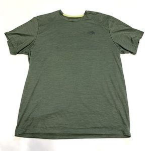 The North Face green flash dry T-shirt for men